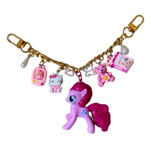 One-of-a-Kind My Little Pony Charm – Handmade 80s Nostalgia Accessory for Bags,